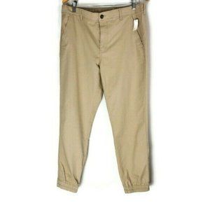 Amazon Essentials Slim Khaki Pants Elastic Cuffs L